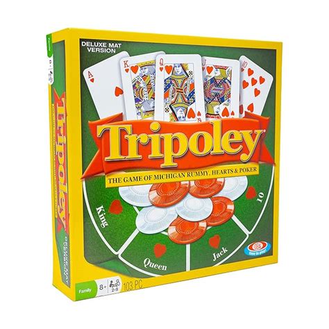 ALEX Toys Ideal Tripoley Deluxe Mat Edition Card Game (2-9 Players ...