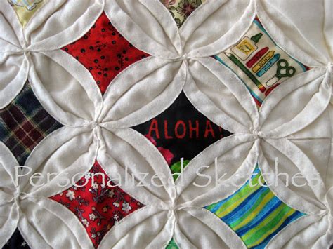 Image result for Cathedral Windows Quilt Tutorial