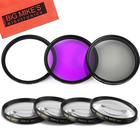 Buy Big Mike's 46mm 7PC Filter Set for Panasonic Lumix DMC-G7 DSLM ...