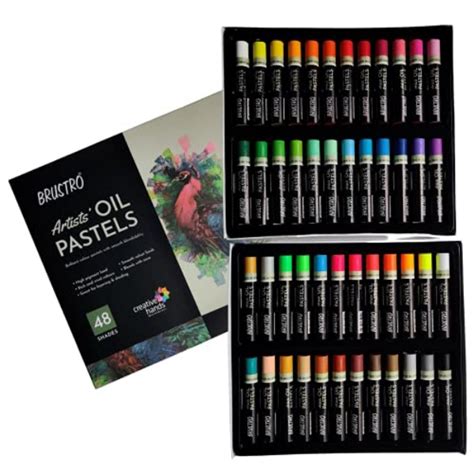 htconline.in| Brustro Artists Oil Pastels Set Of 48 - htconline.in