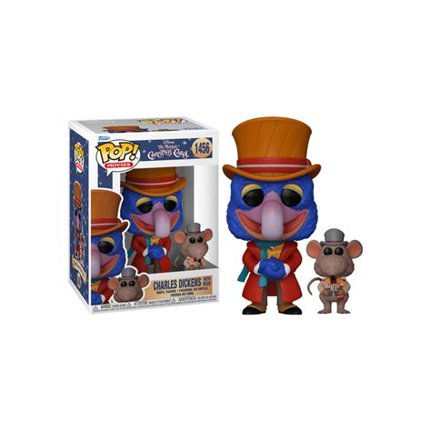 Figurine Charles Dickens With Rizzo / The Muppet Christmas Carol ...