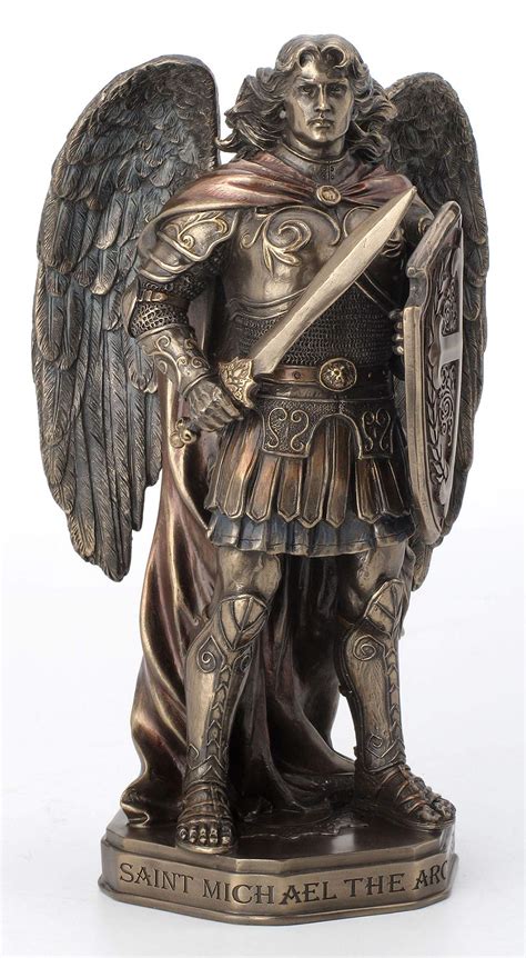 Veronese Design 11 Inch Archangel Saint Michael Sword And Shield ...