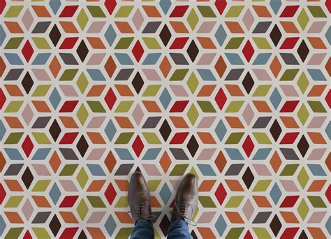Colourful Retro Vinyl Flooring | Retro vinyl flooring, Vinyl flooring ...