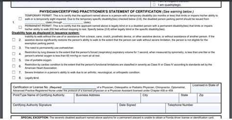How to Get a Handicap Parking Permit in Florida - Physical Therapy ...