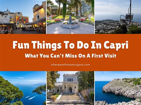 Exactly What To Do In Capri (For First Time Visitors)
