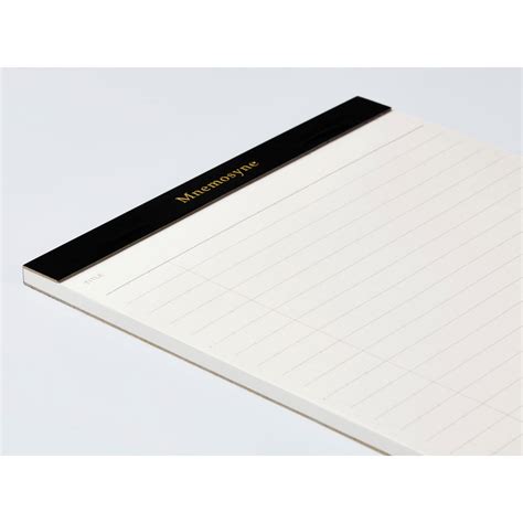 Maruman Mnemosyne Lined + Margin Stapled Notepad - Pack of 3 – AARCAAI