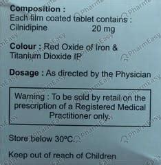 Cinod 20 MG Tablet (20): Uses, Side Effects, Price & Dosage | PharmEasy