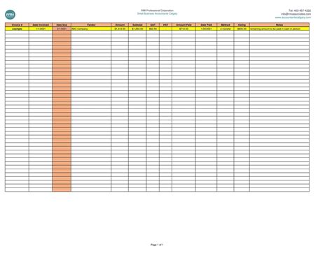 Free Printable Bookkeeping Templates [Excel, PDF, Word]
