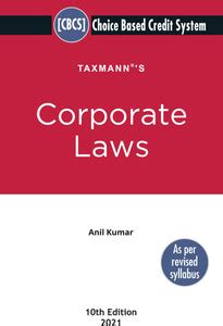 Taxmann's Corporate Laws - Provides the Convoluted Legal Provisions in ...