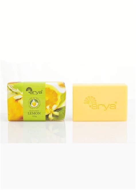 Мыло твердое Arya Home с Ароматом 100 гр Lemon цвет желтый ️ купить по ...