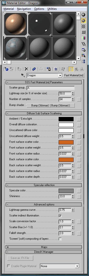 Subsurface Scattering Tutorial 的图像结果