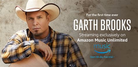 Amazon Music signs exclusive deal with Garth Brooks for country legend ...