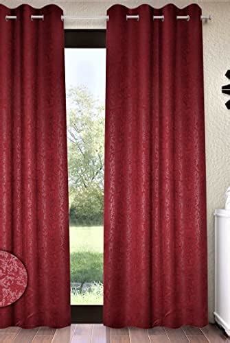 Buy Home Sizzler 1 Piece 100% Blackout Eyelet Polyester Long Window ...