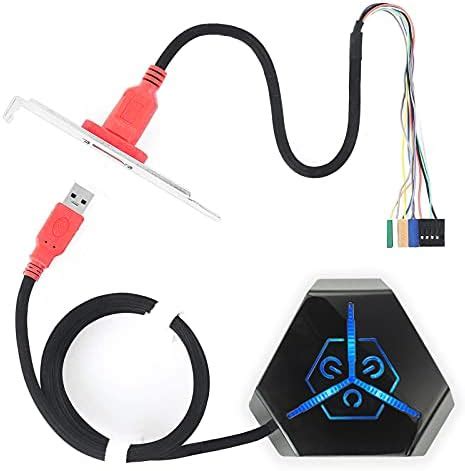 Eiszuso ATX Power Switch with USB PC Remote Start Motherboard Power and ...