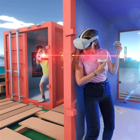VR арена VRoom Games в Санкт-Петербурге | Laser-Battle