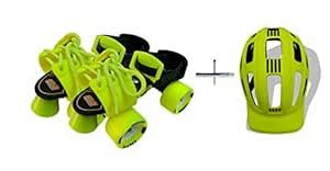 jaspo Kids Road Razor Adjustable Senior Roller Skates Combo Suitable ...