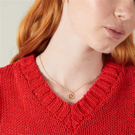 Gold Sparkle Heart Pendant Necklace - Accessorize India