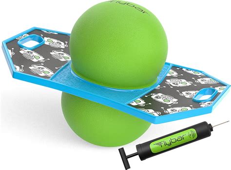 Flybar Pogo Trick Ball for Kids, Trick Board for Boys and Girls Ages 6 ...