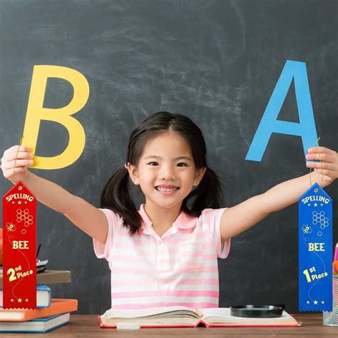 45 Pcs Spelling Bee Award Ribbons 1st, 2nd, 3rd India | Ubuy