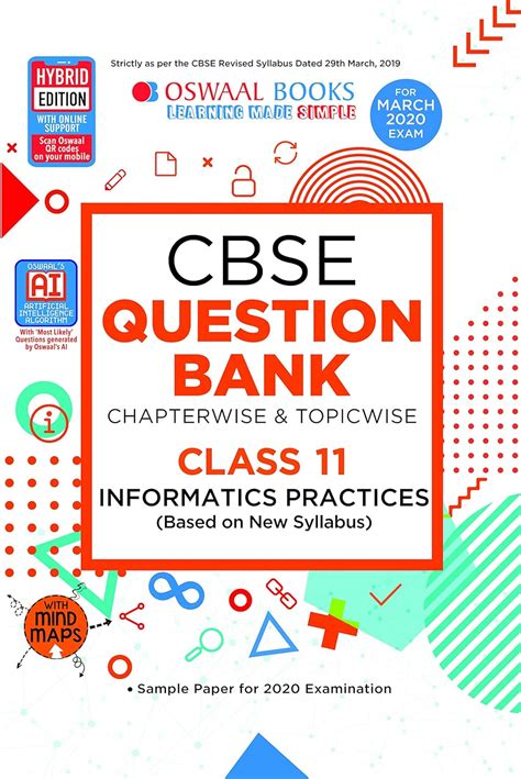 Oswaal CBSE Question Bank Class 11 Informatics Practice Book ...