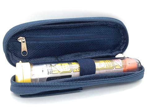 Buy ICE Medical Blue Single Epipen Syringe Case/Bag - ies, es, s ...
