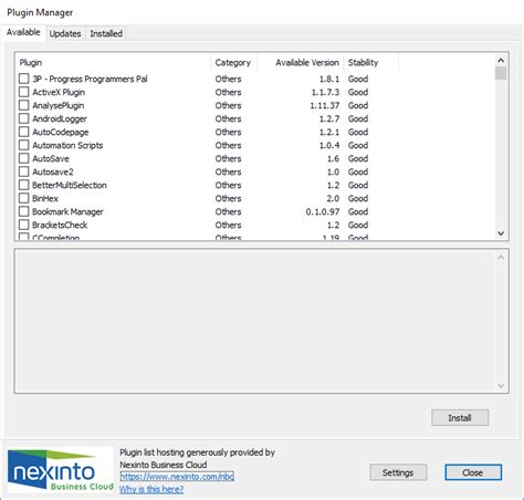 Image result for How to Install Plugin Manager in Notepad