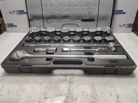 Stanley 89-133 ¾ Driver Socket Set Complete Set – S N Marine