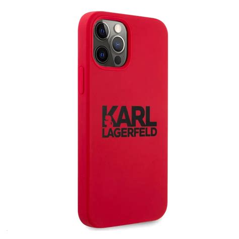Maska(futrola) Karl Lagerfeld Hc Silicone Stack Logo za iPhone 12/12 ...