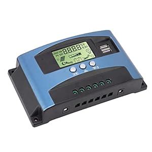 Charge Controller, Open Circuit Protection LCD Display Short Circuit ...