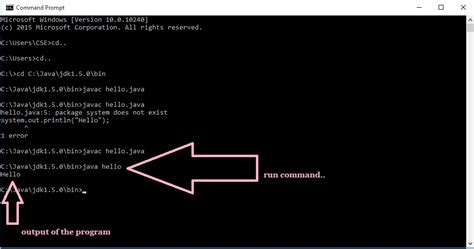 Image result for Java Program Run Command