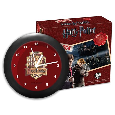 MC SID RAZZ Harry Potter Gryffindor Table Clock New Table Clocks Desk ...