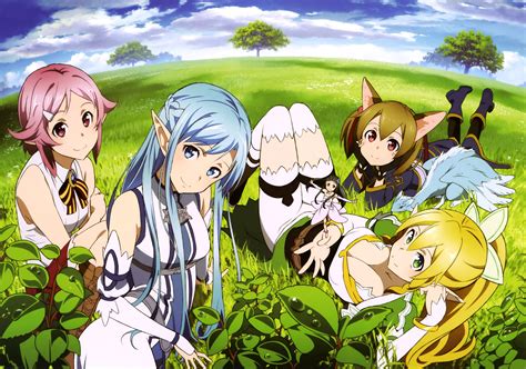 Sword Art Online II Characters HD Wallpaper