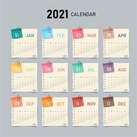 Calendar new year | Premium Vector
