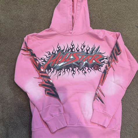 Pink hellstar brainwashed with brain hoodie Comes... | Depop
