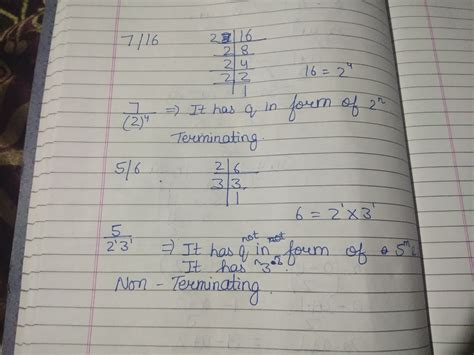 without actual division find out following rational numbers are ...