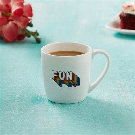 Buy Garnet Bone China Printed Coffee Mug - 240ml from Home Centre at ...