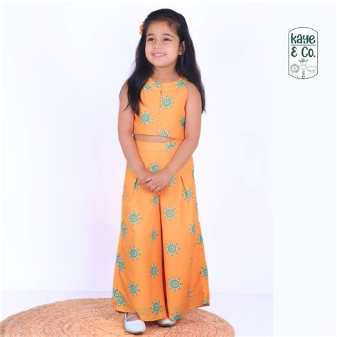 Patola Motif Print Girls Co Ord Set – kayeandco.in