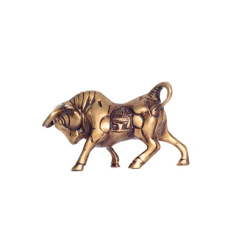 Brass Kamdhenu Cow Sculpture - eCraftIndia Online