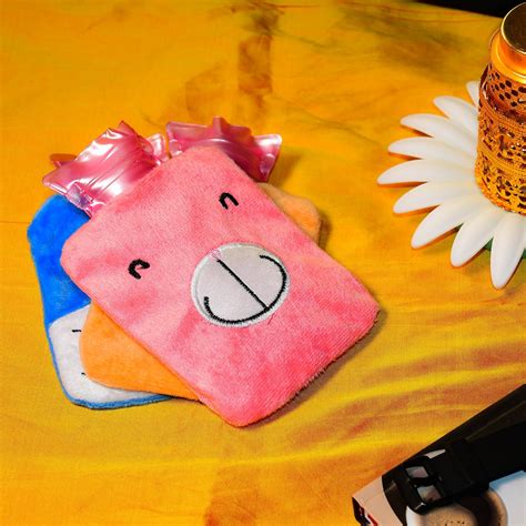 6502 Pink small Hot Water Bag with Cover for Pain – Cartnow Technologies
