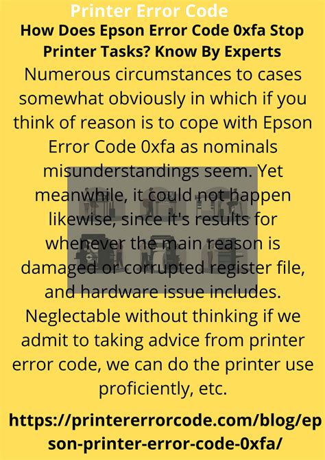 Image result for Epson Printer Error Code 0x9A