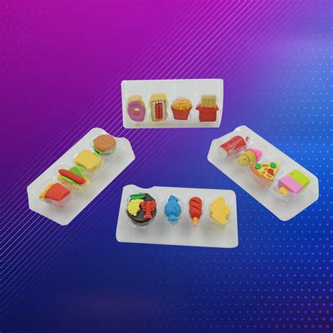 Shop Fun Erasers for Kids - Mix Design 1 Set | DeoDap