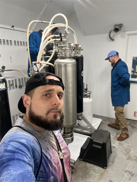 In the Hash Lab at Thomas Slater Compassion Center in RI with two of my ...