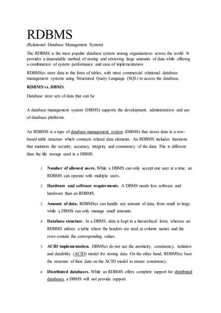 RDBMS Database 的图像结果