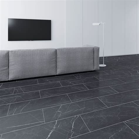 Black Marble Floor