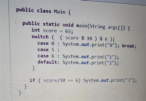 What does this print in java? | Chegg.com