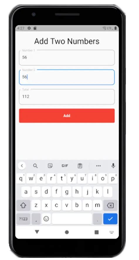 Image result for Flutter Tutorial How to Add 2 Numbers
