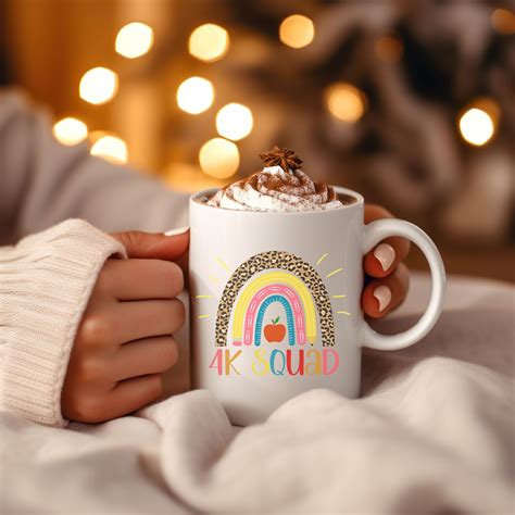 4k Teacher Mug, 4k Teacher, Pre-k Teacher Gift, Preschool Teacher Gift ...