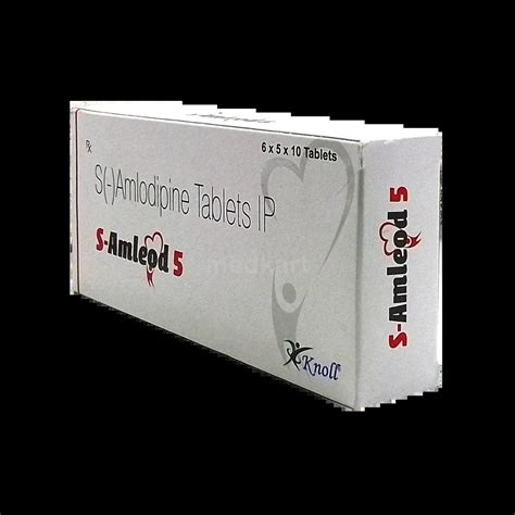 S AMLEOD 5MG TABLET 10'S Price, Uses, Side Effects & Substitutes | Medkart