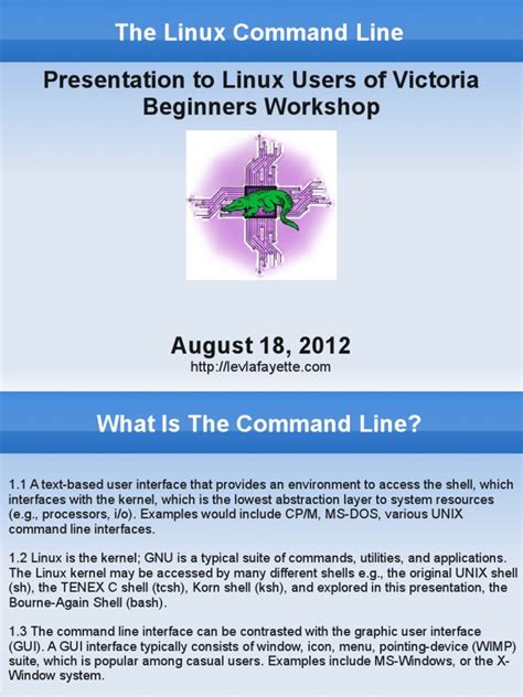 Image result for Linux Command Line PDF