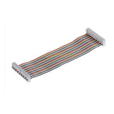40 Pin Colorful Rainbow GPIO Female to Female Cable 20CM for Raspberry ...